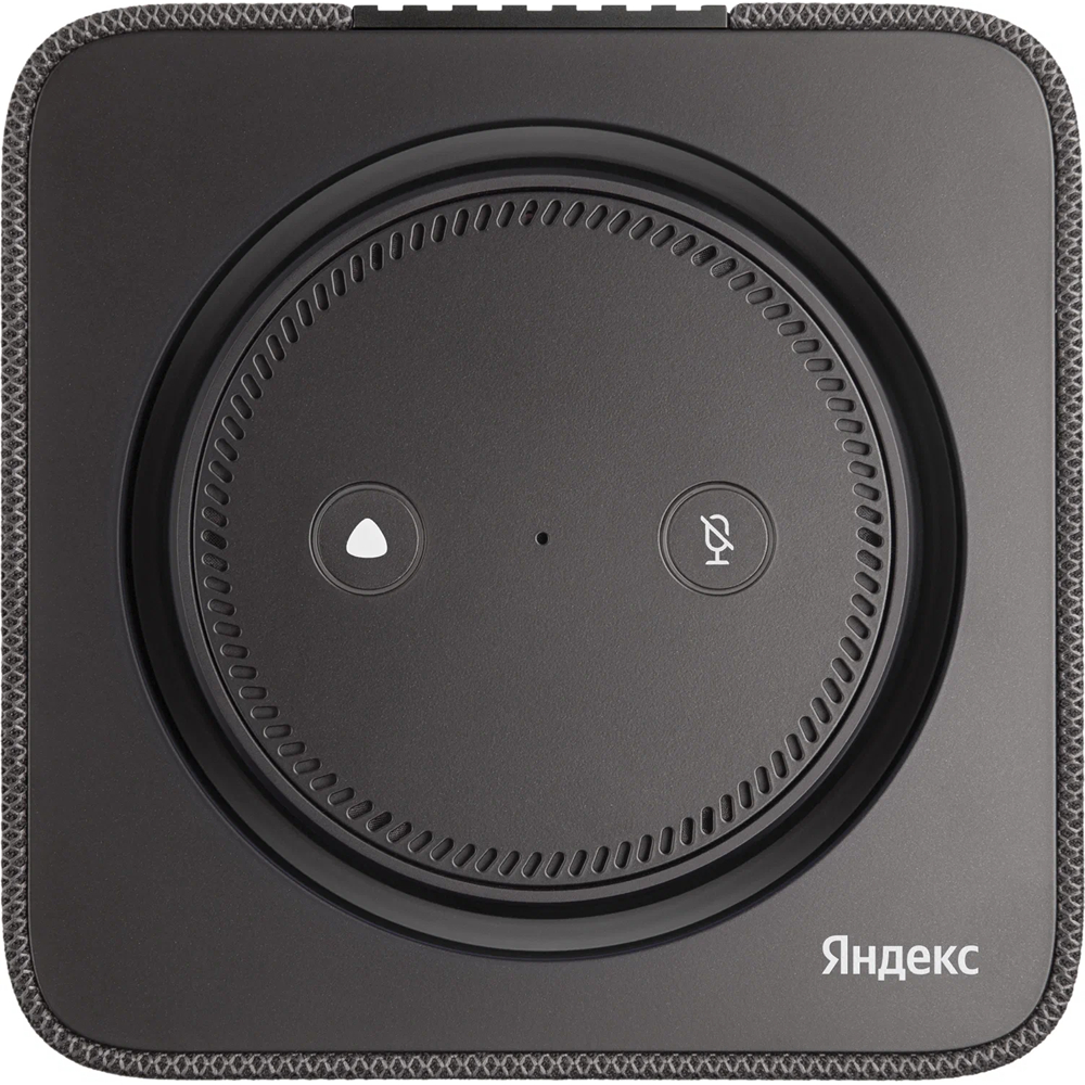 Умная колонка ЯНДЕКС Станция Макс Zigbee, 65Вт, с Алисой, графитовый [yndx-00053k] 